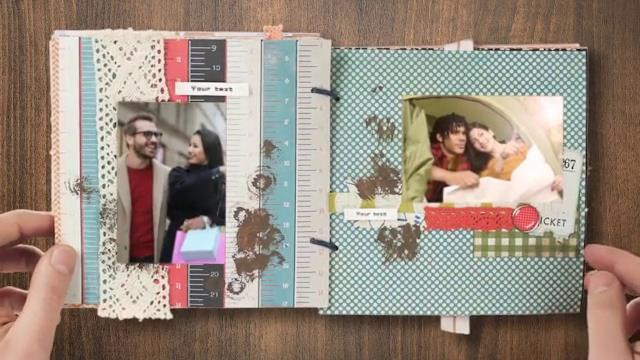 Make a life photo album with one click